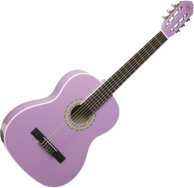 Eko CS-10 Violet | 4/4 Classical Guitar by Eko Guitars, Gig Bag Included