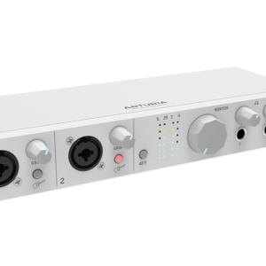 Arturia MinFuse 4 White | 4-in/4-out USB-C Audio Interface (USB 2.0 Compatible) | Included Software Suite - Mac/PC