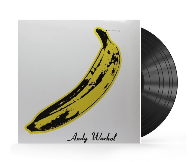 Vinyl record with blank cover